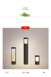 Luces Solares Modernas de Aluminio para Jardín, 400/600/800mm, LED IP65 Resistentes al Agua, Farola de Jardín 5000K con Sensor de Movimiento y Luz Diurna - Product Image 2