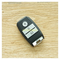 Clé Intelligente Szvoraus Ki-RK-108 à 3 Boutons (95440-G6100/433MHz/Puce 8A/KIA10/Verrouillage SUV/HOLD/KK12) en ABS Noir pour Véhicules