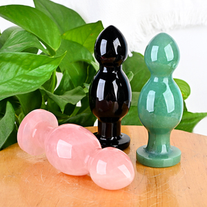 Dildos de Cuarzo Rosa de Alta Calidad para Masaje y Sanación - Product Image 2