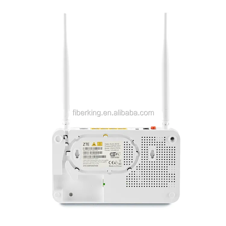 FTTH dual band wireless WiFi 4GE GPON ONU ONT english firmware 2.4G 5G AC ZTE F670L F670