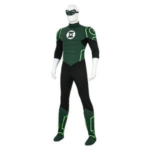 Disfraz de Personaje de Película de Cosplay Personalizable de Halloween, Conjunto Completo de <span class=keywords><strong>Linterna</strong></span> <span class=keywords><strong>Verde</strong></span>, Colección Personal Superior, para Eventos - Product Image 3