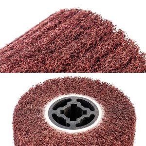 Cepillo <span class=keywords><strong>de</strong></span> pulido, rueda <span class=keywords><strong>de</strong></span> dibujo <span class=keywords><strong>de</strong></span> <span class=keywords><strong>alambre</strong></span>, herramienta <span class=keywords><strong>de</strong></span> pulido <span class=keywords><strong>de</strong></span> aleta <span class=keywords><strong>de</strong></span> Metal, gran oferta - Product Image 5