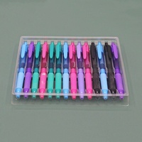 Plateau pour stylo en plastique formé sous vide personnalisé Plateau d'insertion en plastique blister en PVC transparent PET PS pour l'emballage du stylo