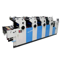 Machine d'impression offset automatique de petites brochures Imprimante offset de magazines de journaux à grande vitesse Machines d'impression offset 4 couleurs