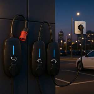 EVwallbox 32A 22kw IEC 62196 EV Car <span class=keywords><strong>Wallbox</strong></span> Type2 Home Charger Station <span class=keywords><strong>pour</strong></span> <span class=keywords><strong>Tesla</strong></span> - Product Image 3