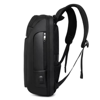 Sac à dos de voyage léger et étanche pour homme, antivol, personnalisé, pour ordinateur portable, idéal pour les affaires - Grande Vente
