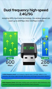 WiFi 6 AX900 BT 5.4 USB-Adapter Dualband 2,4G & 5GHz WiFi-Netzwerk karte 2 in1 Dongle USB Wireless-Netzwerk Wlan-Empfänger Win 10/11 PC - Product Image 3