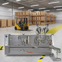 Machine automatique horizontale de fabrication et de scellage de sachets Doypack pour poudre