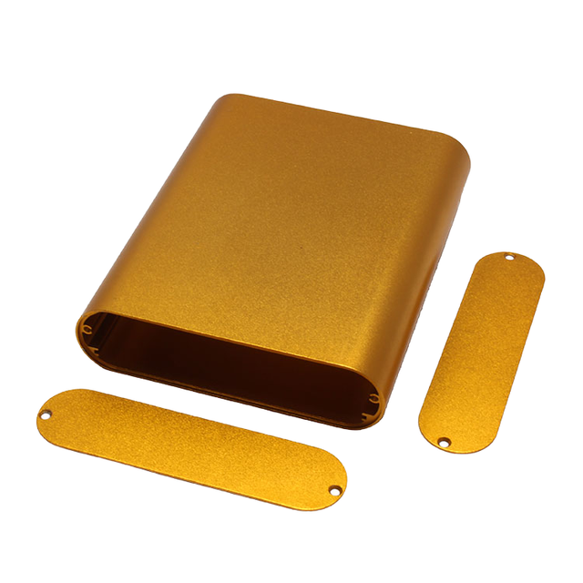Hongfa Shunda Custom Anodized Aluminum Alloy PCB Electronic Battery Enclosure IP54 Protection Electric Metal Power Supply Shell