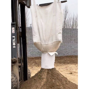 Chất lượng tốt nhất 5:1 an toàn yếu tố Jumbo túi PP dệt 500kg/<span class=keywords><strong>1000kg</strong></span> số lượng lớn <span class=keywords><strong>fibc</strong></span> giá tốt thoáng khí hình ống tấn túi lớn - Product Image 1