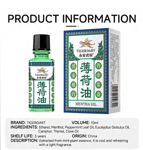 Huile Mentale Premium Pure 10ml : Libérez la Fraîcheur de la Nature, Clarifiez Votre Esprit, Favorise la Relaxation - Product Image 1