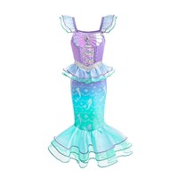 Vente flash - Robe de princesse pour fille, costume d'anniversaire de Noël, robe de princesse pour enfants, cosplay