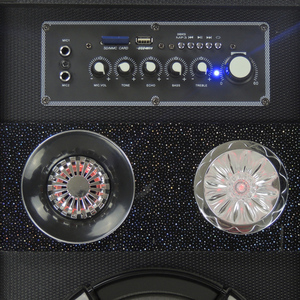 Loa Gỗ Siêu Trầm <span class=keywords><strong>2.0</strong></span> Chuyên Nghiệp Công Suất Cao 8 Inch Rạp Hát Tại Nhà Loa Ngoài Trời Không Dây Bt Có Mic - Product Image 4