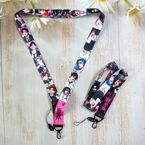 Groothandel Verdwaalde Kids Kpop Idol Groep Telefoon Lanyard Felix Hyunjin Strap Bang Chan Nek Riem Decoratie Gemaakt Van Duurzaam Polyester - Product Image 1