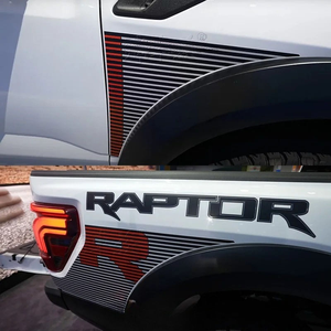 New Single Use <b>Car</b> Sticker for Raptor F150 2024 Tailored Cartoon Vinyl Film Body <b>Decal</b> Accessories - Product Image 1