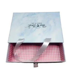 New Arrival 2 Mm Paperboard Slim Packaging Drawer Box Flower Gift Box With Drawer Made in Zhejiang Wenzhou Yiwu Cheap Price