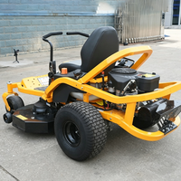 Mesin Pemotong Rumput Zero Turn 26HP 46 54 Inci Berbahan Bakar Gas untuk Lapangan Golf dan Taman