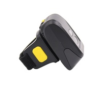 Portable Wireless 1D 2D Android Wireless Barcode Scanner WiFi BT Antarmuka Cincin Jenis Barcode Scanner Reader