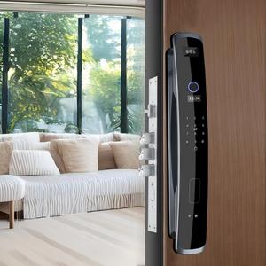 Cerradura Inteligente para Puerta con Cámara y Tecnología de Huella Dactilar, Material de Aleación de Aluminio, Almacenamiento en la Nube, Control por Aplicación para Uso Doméstico - Product Image 1