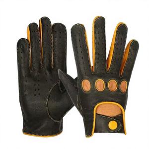 Guantes de Conducción de Cuero con Logotipo Personalizado al por Mayor, Impermeables, Antideslizantes, Cómodos, para Todas las Estaciones, para Motocicletas y Uso Diario - Product Image 1