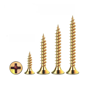 Viti Speciali Din7505 Zinctorx a Doppia <span class=keywords><strong>Testa</strong></span> Piatta 40mm, Viti per Truciolato 5x100 4.0 X 50 Mm - Product Image 1