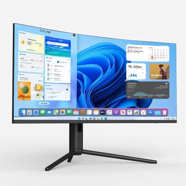 34 Inch Curved Monoblock All-in-One PC Core I5 1235U 16GB DDR4 RAM 1TB SSD Gaming AIO Windows 11 IPS Panel New