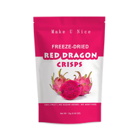 Fabrieksdirecte levering COREAL Zoete Gefreeze-droogde Drakenvrucht Schijfjes Bulk Vacuüm verpakt 12g/zak
