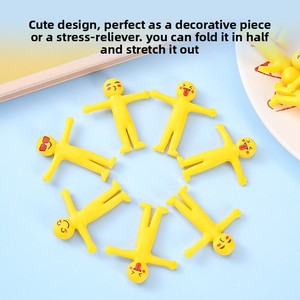 Jouet de relaxation à étirer en forme de <span class=keywords><strong>Minion</strong></span>, <span class=keywords><strong>figurine</strong></span> en caoutchouc souple jaune - Product Image 2