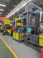 Planta Automática de Reciclaje de Neumáticos Usados con Motor para la Producción de Virutas de Neumáticos, Gránulos de Caucho y Polvo (Capacidad de 500-5000 Kg/h)