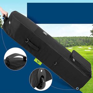 Durable <b>Golf</b> <b>Travel</b> <b>Bag</b> Protective <b>Cover</b> with Large Pockets and Name Card Pocket Wheeled <b>Golf</b> <b>Bag</b> <b>Travel</b> <b>Cover</b> <b>Bag</b> - Product Image 3