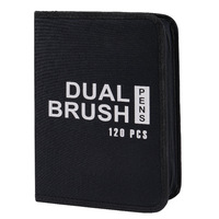 Stylo aquarelle double embout pour peinture artistique, marqueur coloré pour l'outillage, ensemble de pinceaux à pointe souple écologiques pour enfants et graffiti