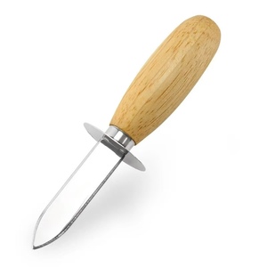 <span class=keywords><strong>Couteau</strong></span> à huîtres professionnel en acier inoxydable 3CR13 avec manche en bois, compatible lave-vaisselle, pour cuisine, barbecue, utilisation en extérieur, ouvre-coquilles - Product Image 4