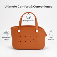 Sac de transport pour animaux de compagnie en EVA personnalisé, respirant et ajouré, indispensable pour l'été, sac à main de voyage et de plage pour chiens et chats de petite et moyenne taille