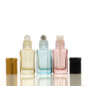 Botellas de vidrio transparente de lujo 3ml 6ml 9ml 12ml Anís estrellado con acabado helado para uso de perfume <span class=keywords><strong>y</strong></span> suero - Product Image 3