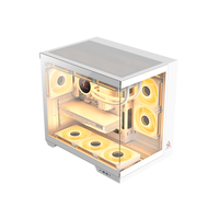 New Released ATX Gaming Case Easy Disassembly Mid Tower PC Computer Cases with TYPE-C Support Compatible MATX ITX Motherboard