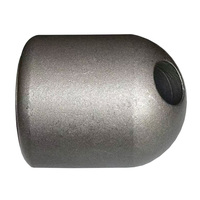 DRILLMORE Porte-embout de burin à queue ronde 38/30mm, dents en forme de balle RG78-95/1, acier 40Cr HRC38-42 pour tarière et godet, 10 PIÈCES/BOÎTE
