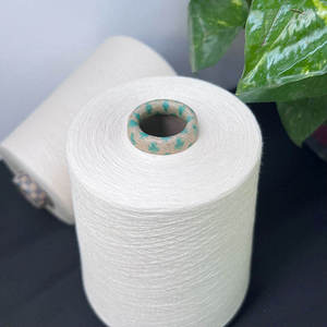 Fil <span class=keywords><strong>de</strong></span> coton peigné compact 16s 100% personnalisable, blanchi, teintable, anti-boulochage, pour tricotage <span class=keywords><strong>de</strong></span> chaussettes, tissage, qualité supérieure - Product Image 4