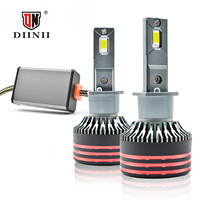 Bombillas LED Mini de Alta Potencia M8PRO H1, 12V 130W 13000LM, Nuevo Diseño, Sistema de Iluminación Automática Plug and Play, 6500K, Aluminio