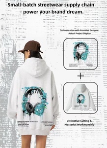 Camiseta Personalizada Hell Retro Star para Hombre, 250g, Algodón, Estilo Hip Hop, Hombros Anchos, Corte Holgado, Moda de Los Ángeles, Impresión DTG - Product Image 6