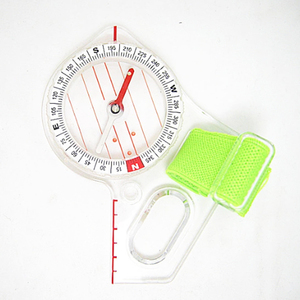 Boussole de poche avec règle, outil de navigation portable pour la randonnée et le <span class=keywords><strong>camping</strong></span> - Product Image 2