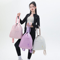 Mochila Deportiva Casual para Mujer 2026, Impermeable, Ligera, de Gran Capacidad, para Viajes, Yoga, Baile, con Cierre de Cordón