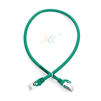 Harga Jual Langsung Pabrik Kabel PVC Jacket RJ45 FTP 8-Conductor Stranded Cat6 Network Patch Cables
