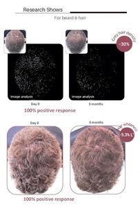 PANSLY ripristinare la barba bianca al colore naturale Spray per gli uomini donne cura dei capelli trattamento a base di erbe tonico per la crescita del siero - Product Image 3