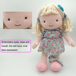 Custom Soft Baby Plush Rag <strong>Doll</strong> Cute Girl <strong>Dolls</strong> Stuffed <strong>Doll</strong> Factory Manufacture - Product Image 4