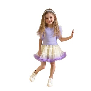 Conjuntos de Ropa para Niñas 2026, Conjunto de Camiseta y Falda de Moda de Verano para Niñas de 4 a 7 Años - Product Image 5