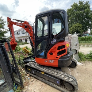 รถขุดตีนตะขาบ Kubota U35 ขนาด 3.5 ตัน เครื่องยนต์ดีเซล คุณภาพสูง ขาย - Product Image 3