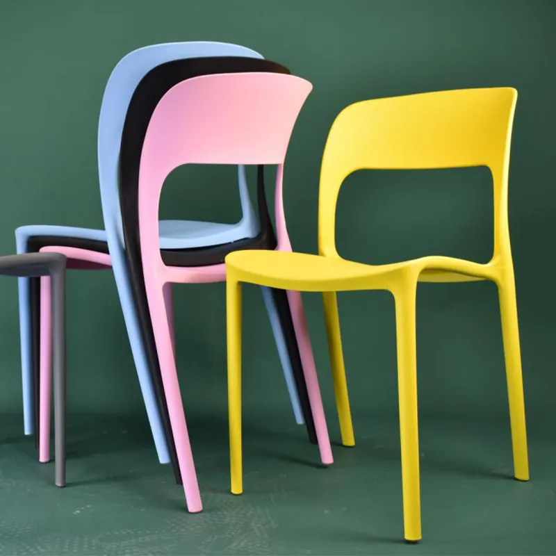 Mid Century Plastic Chair Moderne harte Stühle mit Preis Alle Modelle aus der Türkei für Partys Balkon Küche Home Center Design