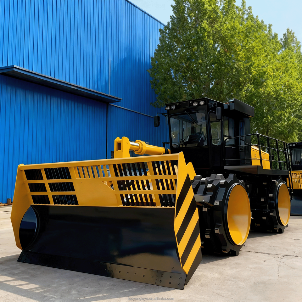 26 Ton Diesel Hydraulic Landfill Waste Compactor Heavy Duty with Engine ...
