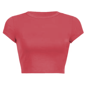 Custom <b>Women</b> V Neck <b>Mesh</b> Crop <b>Top</b> Streetwear T Shirt <b>Women</b> <b>Mesh</b> Crop <b>Top</b> O Neck Streetwear Fashion Tee Custom <b>Women</b> Crop Hoodies - Product Image 4