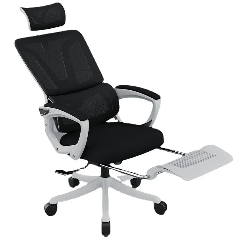 Geschäfts gebrauch Büromöbel Mesh Stuhl Heben von drehbaren Büros tühlen mit hoher Rückenlehne und Kopfstütze